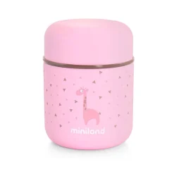 Miniland Termo para Sólidos Silky 280ml - Rosa
