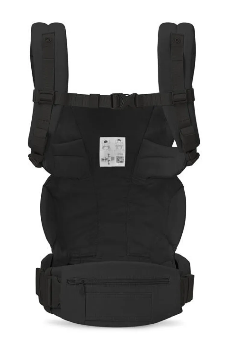 Mochila Porta-bebés Omni Deluxe Algodão da Ergobaby - Onyx Black