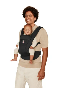 Mochila Porta-bebés Omni Deluxe Algodão da Ergobaby - Onyx Black