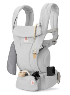 Mochila Porta-bebés Omni Deluxe Algodão da Ergobaby - Pearl Grey