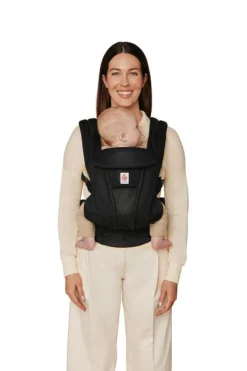 Mochila Porta-bebés Omni Deluxe Mesh da Ergobaby - Onyx Black
