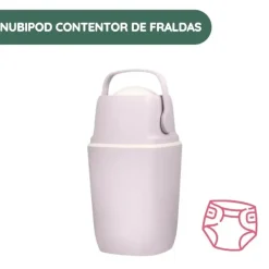 NubiPod Contentor de Fraldas - Pink