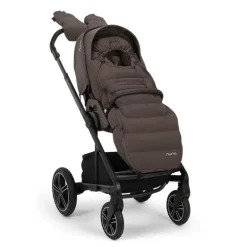 Nuna Footmuff e Luvas - Chestnut