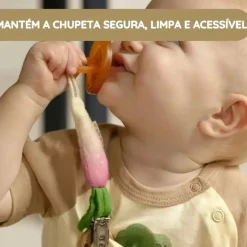 Oli & Carol Corrente de Chupeta Ramona a Rabanete