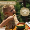 Oli & Carol Taça e Colher em Madeira Melancia