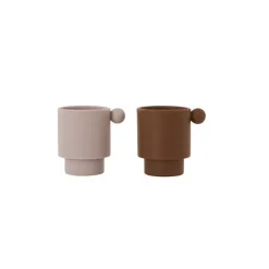 OYOY - 2 Copos - Caramel / Rose