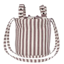 Pasito a Pasito Bolsa Bucket Cherry Rayas