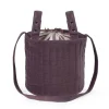 Pasito a Pasito Bolsa Bucket Cherry Velvet