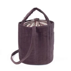 Pasito a Pasito Bolsa Bucket Cherry Velvet