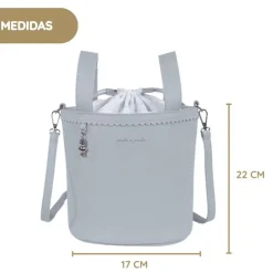 Pasito a Pasito Bolsa Bucket Icon Green