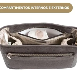 Pasito a Pasito Bolsa Organizadora London - Coffee