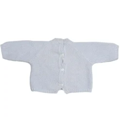 Pasito a Pasito Conjunto Recém-nascido Tricot 0-1M/56 cm - Azul