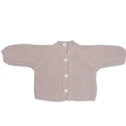 Pasito a Pasito Conjunto Recém-nascido Tricot 0-1M/56 cm - Rosa