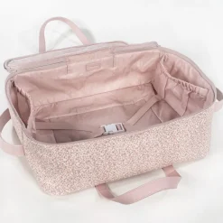 Pasito a Pasito Mala de Maternidade Flower Mellow - Rosa