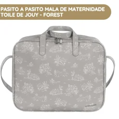 Pasito a Pasito Mala de Maternidade Toile de Jouy - Forest