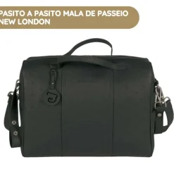 Pasito a Pasito Mala de Passeio London - Black