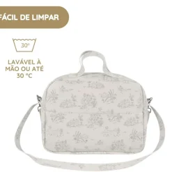 Pasito a Pasito Mala de Passeio Toile de Jouy - Cream