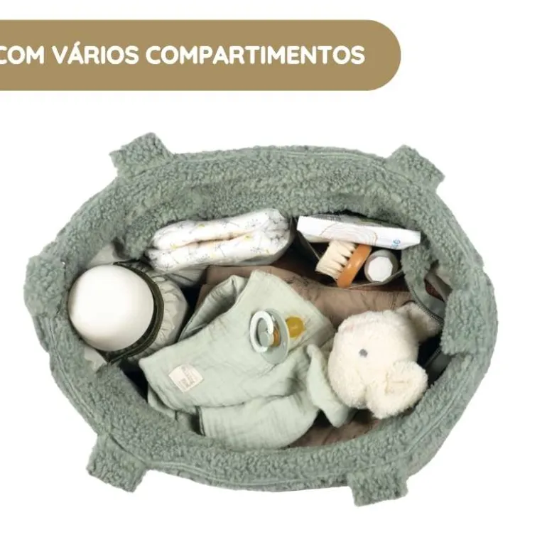 Pasito a Pasito Mala Tiracolo Teddy Paddington - Verde