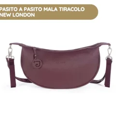 Pasito a Pasito Mala Tiracolo New London - Cherry