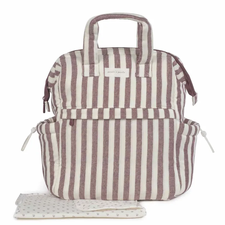 Pasito a Pasito Mochila Cherry Rayas