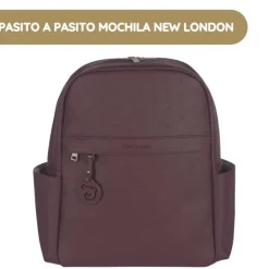 Pasito a Pasito Mochila New London - Cherry