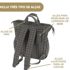 Pasito a Pasito Mochila Tartan