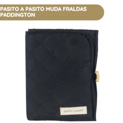 Pasito a Pasito Muda Fraldas Paddington - Negro