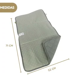 Pasito a Pasito Muda Fraldas Paddington - Verde
