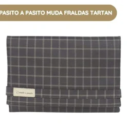 Pasito a Pasito Muda Fraldas Tartan