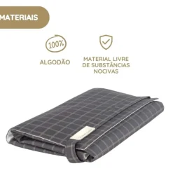 Pasito a Pasito Muda Fraldas Tartan