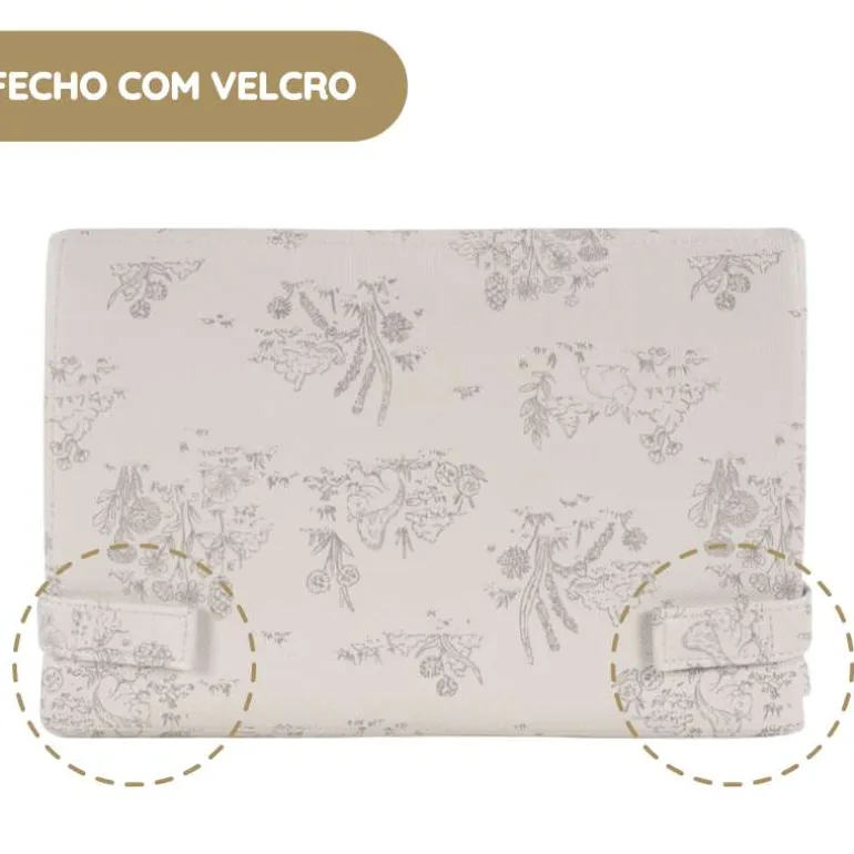 Pasito a Pasito Muda Fraldas Toile de Jouy - Forest
