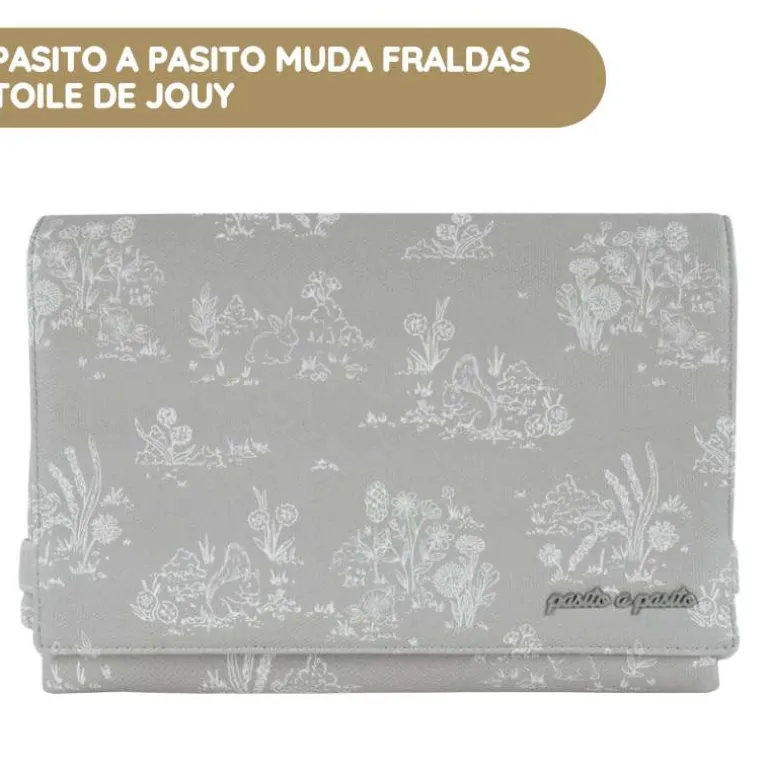 Pasito a Pasito Muda Fraldas Toile de Jouy - Forest