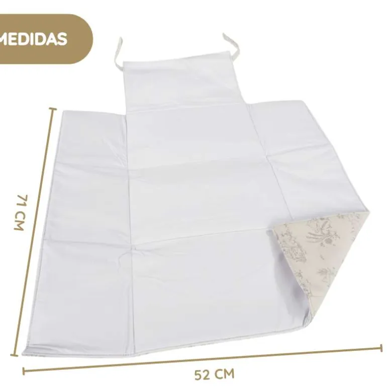 Pasito a Pasito Muda Fraldas Toile de Jouy - Forest