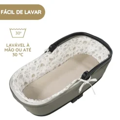 Pasito a Pasito Nara Conjunto Capa c/ Varas + Lençol para Alcofa