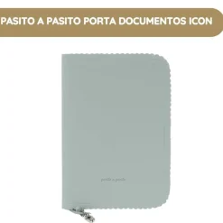 Pasito a Pasito Porta Documentos Icon - Green