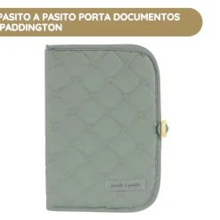Pasito a Pasito Porta Documentos Paddington - Verde