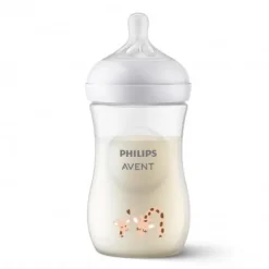 Philips Avent Biberão 260 ml. Girafa - Natural Response