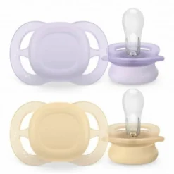 Philips Avent 2 Chupetas 0-2M Ultra Start Lisa - Menina