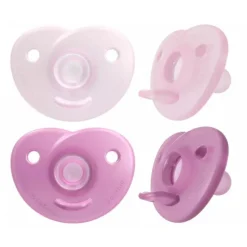 Philips Avent - 2 Chupetas - Soothie 0-6 - Menina