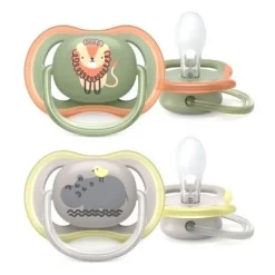 Philips Avent - 2 Chupetas - Ultra Air Trendy 6-18M - Menina