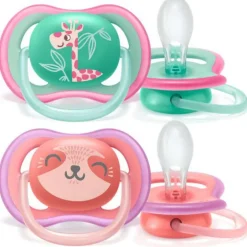 Philips Avent - 2 Chupetas - Ultra Air 18m+ - Menina