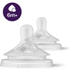 Philips Avent 2 Tetinas T6 Líquidos Espessos 6M+ - Natural Response