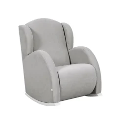 Poltrona de Amamentação Flor da Micuna - Branco Babybacter Grey