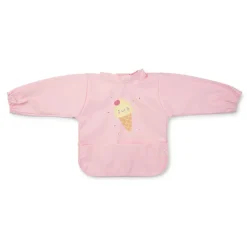 Saro Babete impermeável com mangas - Rose