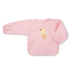 Saro Babete impermeável com mangas - Rose