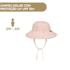 Saro Chapéu com proteção solar 0-6 meses