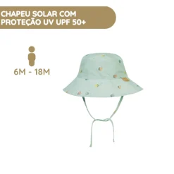 Saro Chapéu com proteção solar 6-18 meses