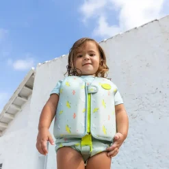 Saro Colete de Flutuação de Aprendizagem S 1-3 anos - Tropicool Mint