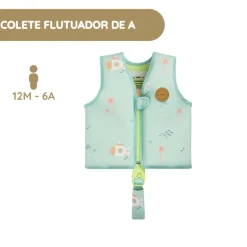 Saro Colete flutuador de aprendizagem M 3-6 anos