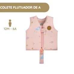 Saro Colete flutuador de aprendizagem M 3-6 anos